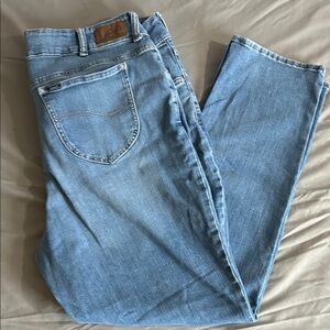 Women’s Lee Light Blue Straight Leg Jeans